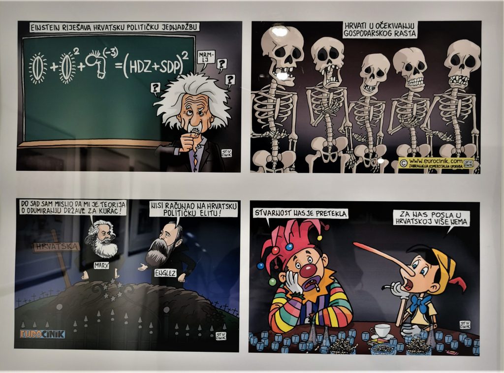 izložba karikatura, Stiv Cinik
